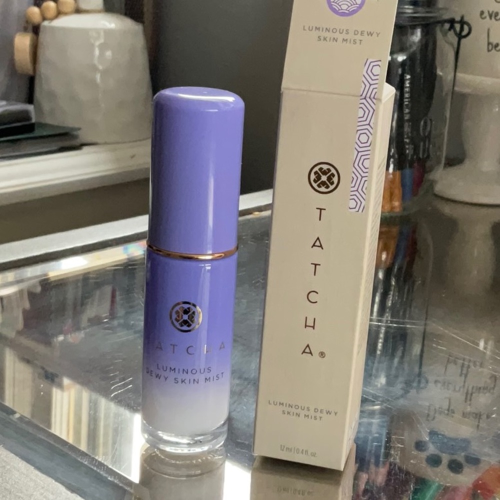 Tatcha Luminess dewy skin mist .4 fluid ounces.